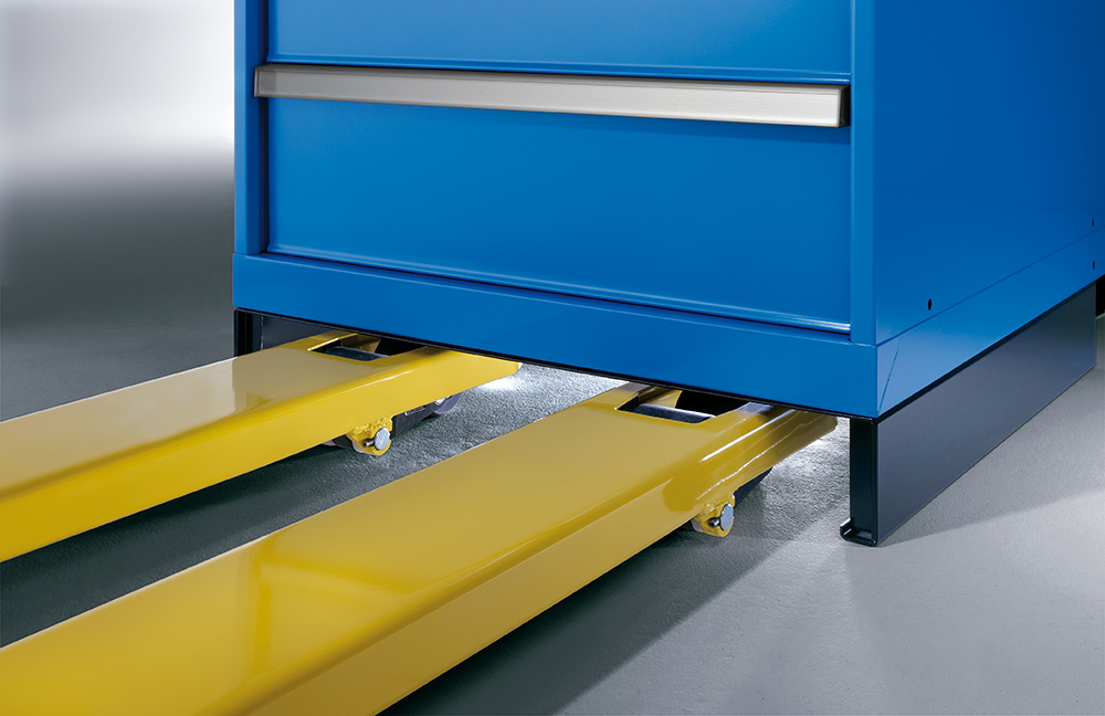 Zoccolo inforcabile per carrelli elevatori