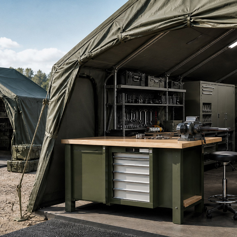 Military industrial furniture